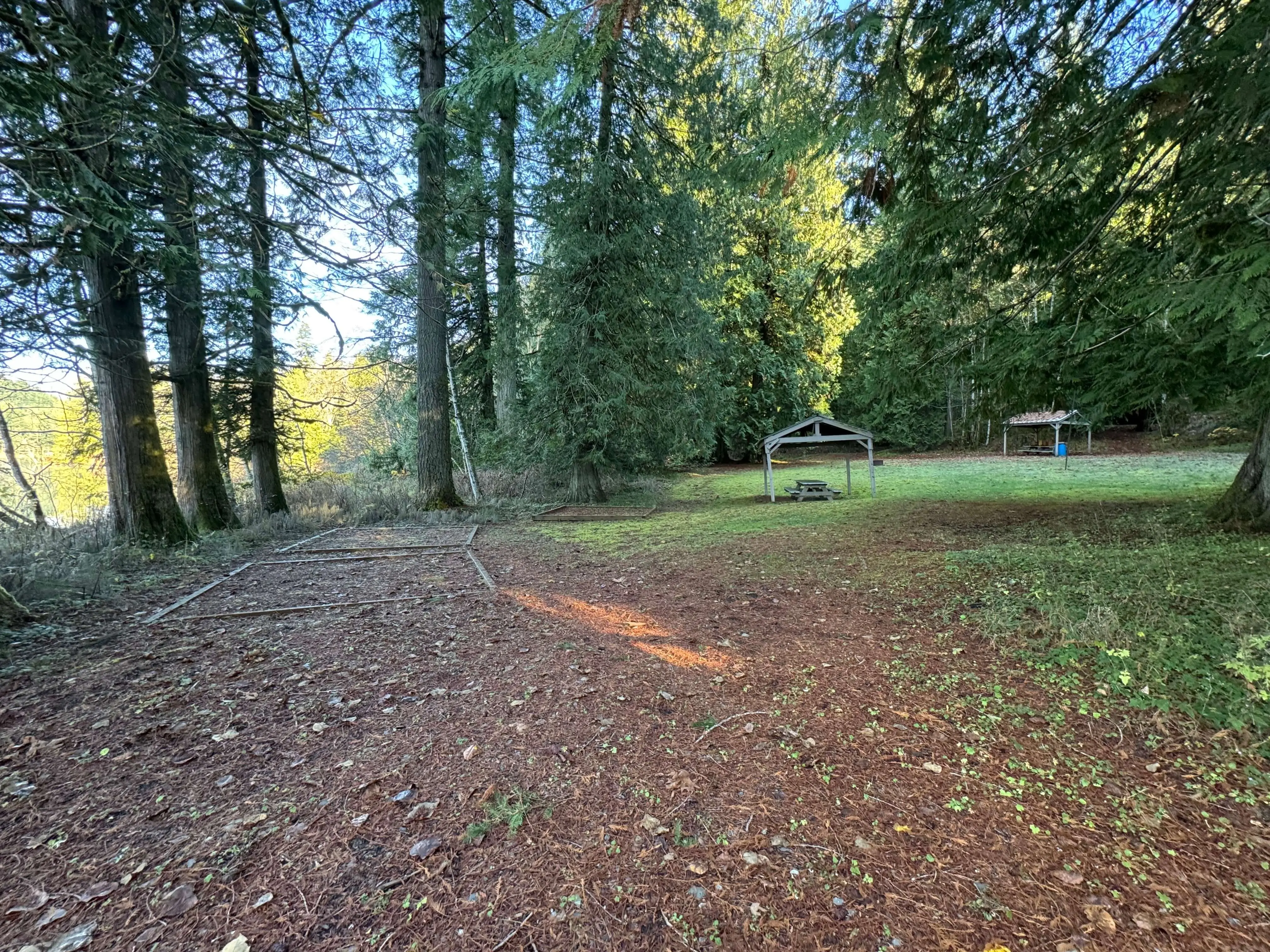 camp site, Cedar Cove