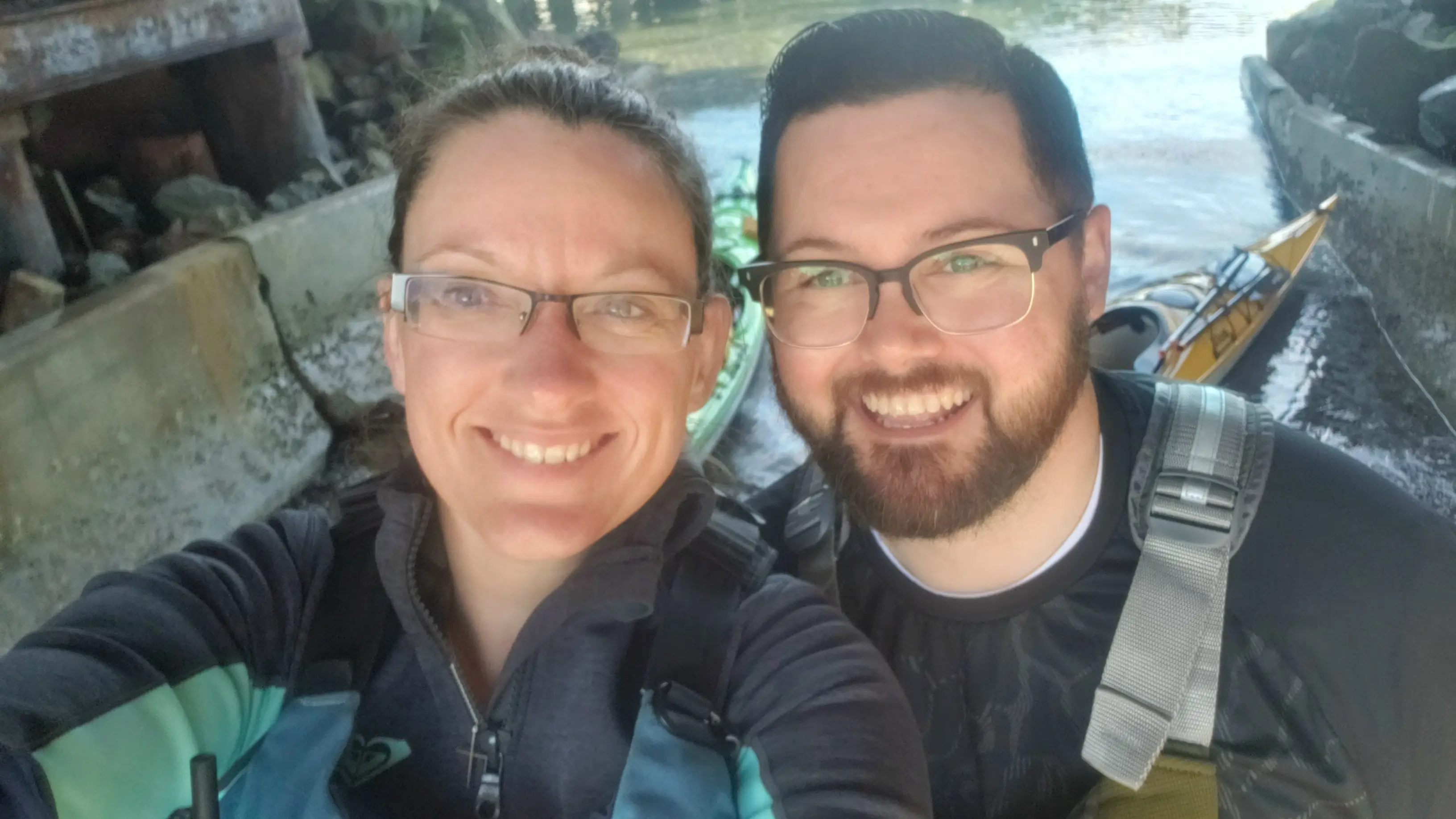 Second kayak trip together